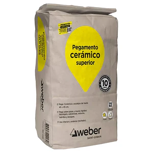SOLCROM WEBER ADHES.CERAMICO NORMAL 25 KG.QUI045