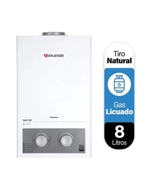 CALEFON SPLENDID 8 LT.IONIZADO GAS LICUADO 003715/1266179