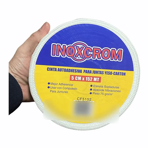 CINTA VOLCANITA INOXCROM 5CMX152MTS CF5152