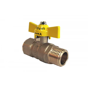 LLAVE DE GAS HI-HE 1/2 HOFFENS M/MARIPOSA 62671
