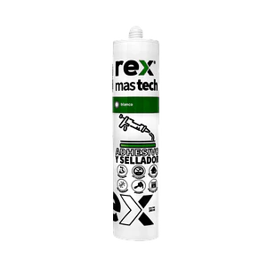 ADHESIVO SELLADOR MAS TECH REX BLANCO 290ML 30217