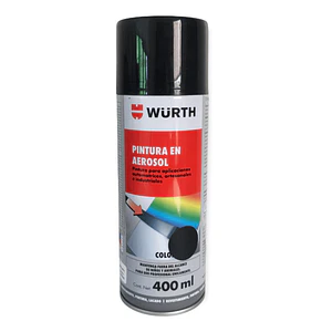 SPRAY WURTH NEGRO MATTE 400 ML 5986114014