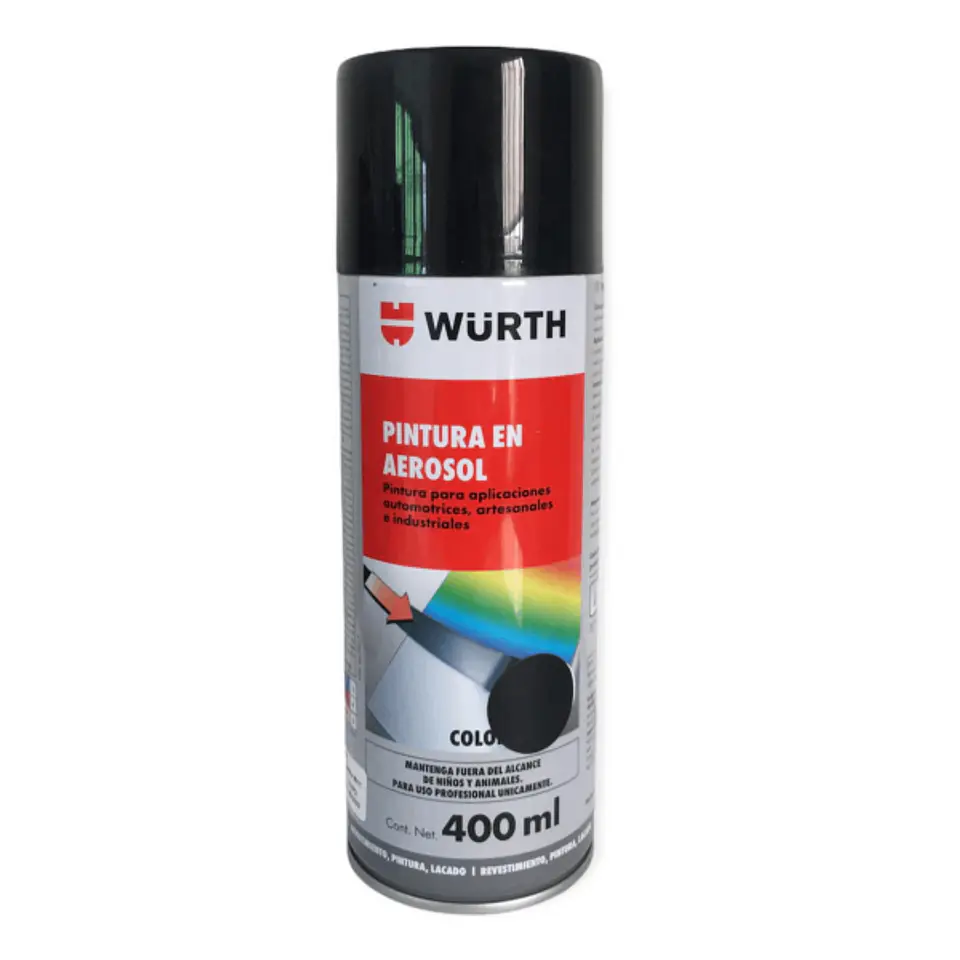 SPRAY WURTH NEGRO MATTE 400 ML 5986114014 1