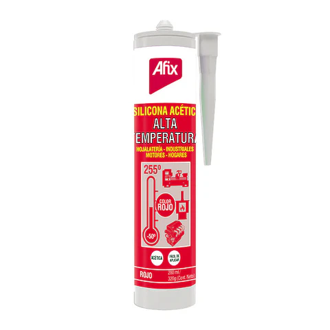 SILICONA AFIX ALTA TEMPERATURA 300GR