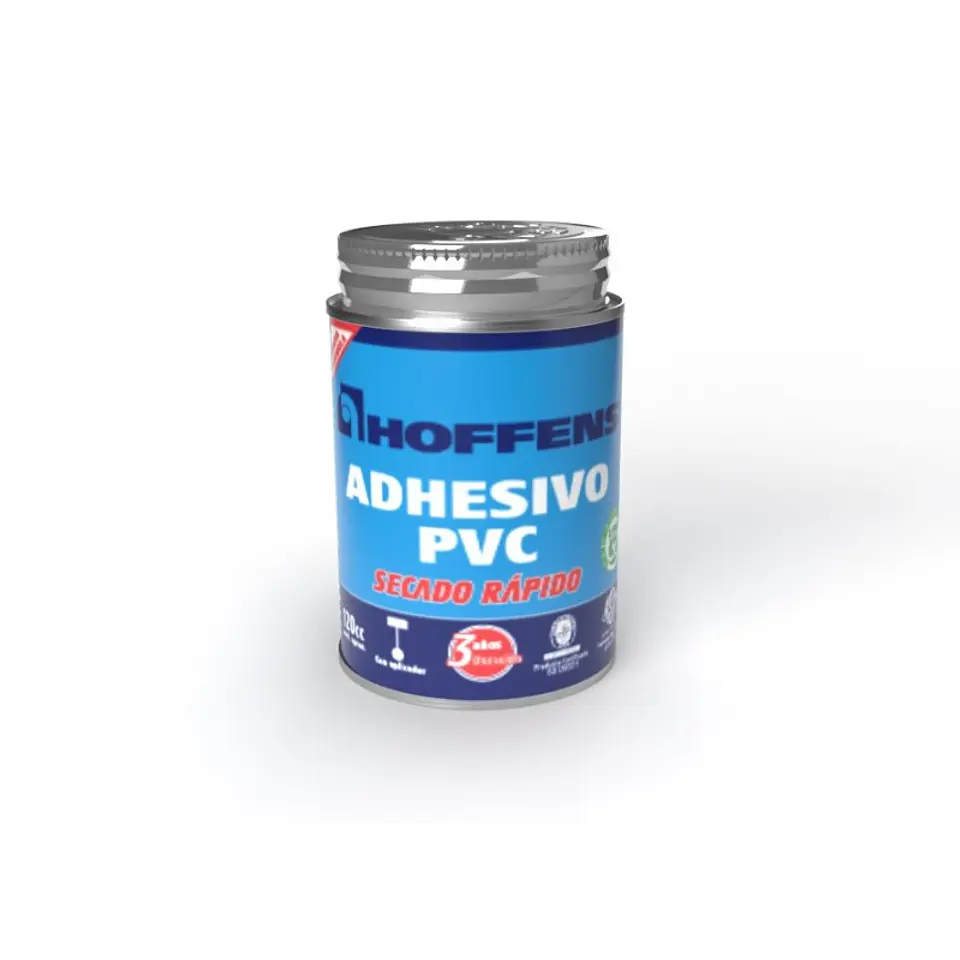 ADHESIVO PVC HOFFENS 120 CC. C/PINCEL 51646 1