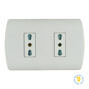 ENCHUFE MEC DOBLE 10/16A.ARIS PRO BLANCO 0200AP0557