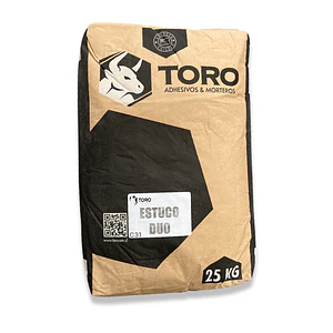 ESTUCO DUO TORO SACO 25 KG TOR102