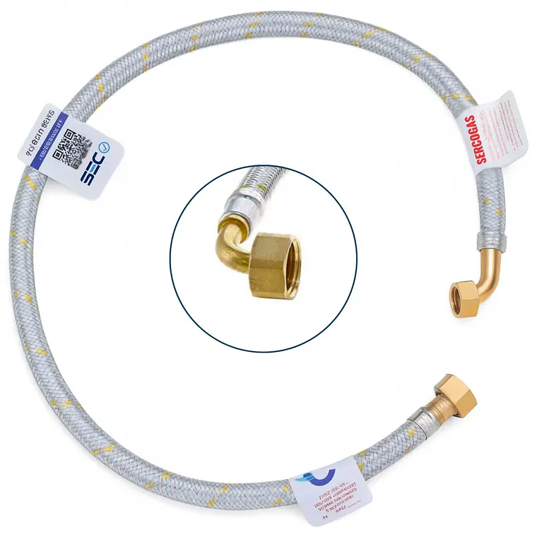 FLEXIBLE GAS SERCOGAS 1/2