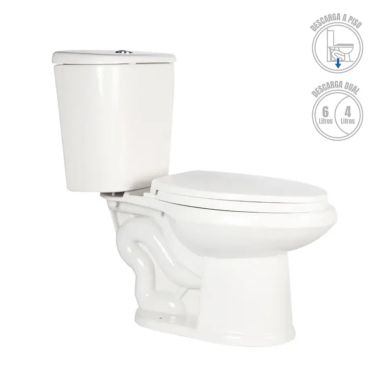 WC DUSCHY TOILET KALMAR C/TAPA  850-40 1