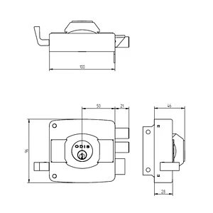 ODIS SOBREPONER NEGRA M321 CEP0000707