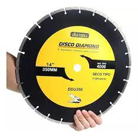 DISCO CORTE DIAMANTADO UYUSTOOLS 14" DDU350