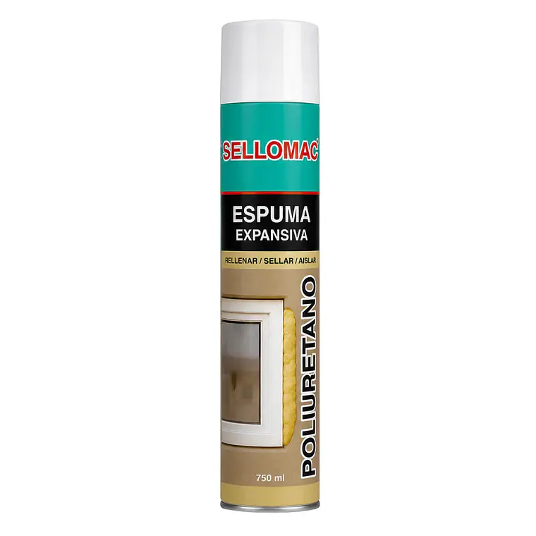 ESPUMA EXPANSIVA SELLOMAC 750ML.09010MAC001 1