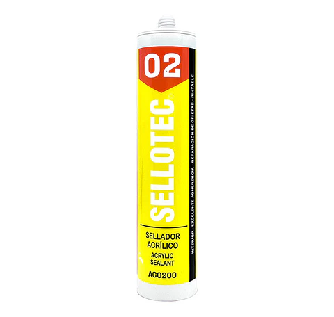 SELLADOR ACRILICO PINTABLE BLANCO SELLOTEC AC0100/AC0200