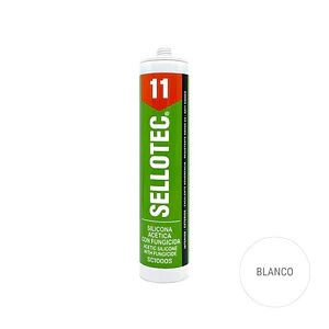 SILICONA C/FUNGICIDA SELLOTEC BLANCA 300ML 07011STC002