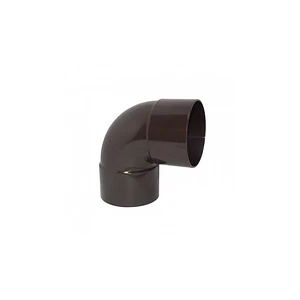 CODO TUBO BAJADA MARRON 80 MM. 87.5