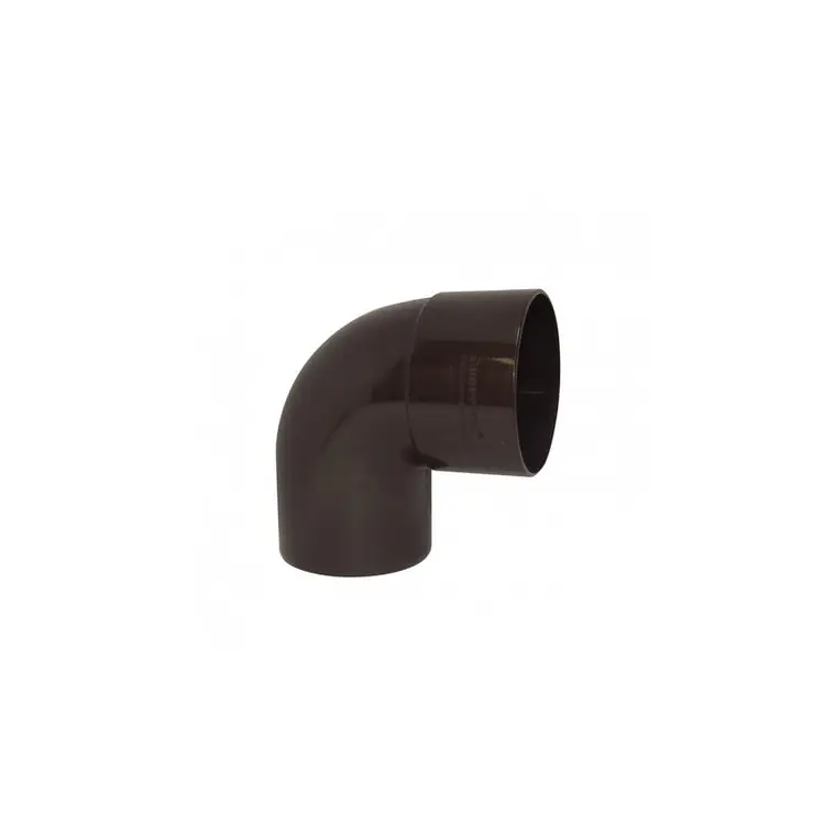 CODO TUBO BAJADA MARRON 80 MM. 87.5