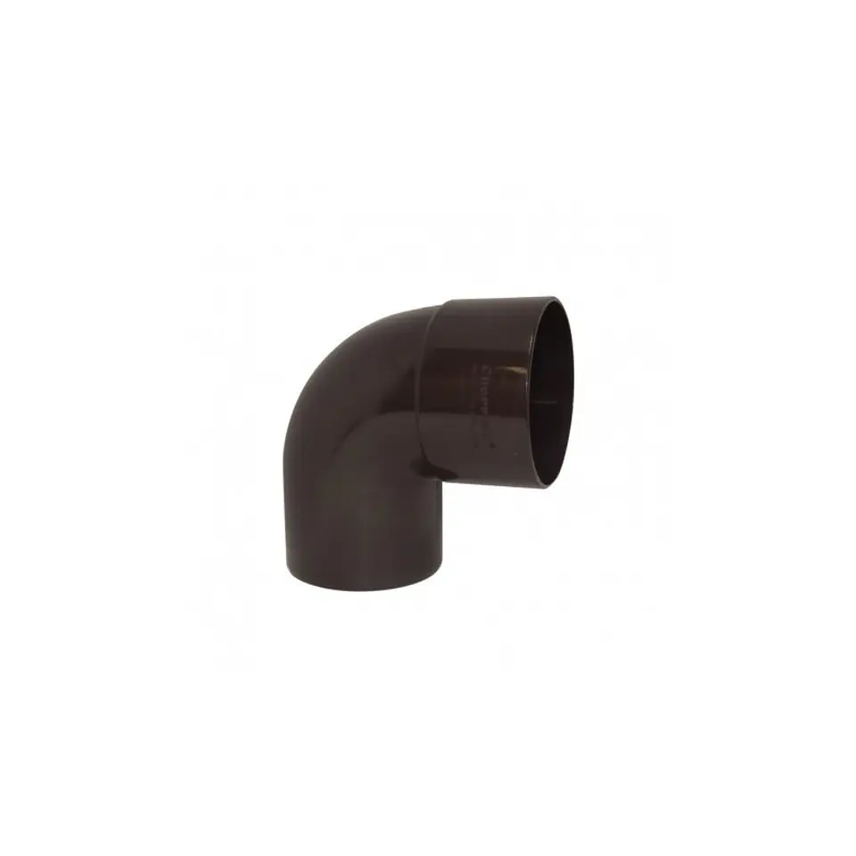 CODO TUBO BAJADA MARRON 80 MM. 87.5