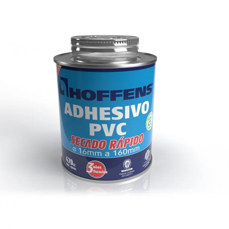 ADHESIVO PVC HOFFENS 470 CC. C/PINCEL 51641 1