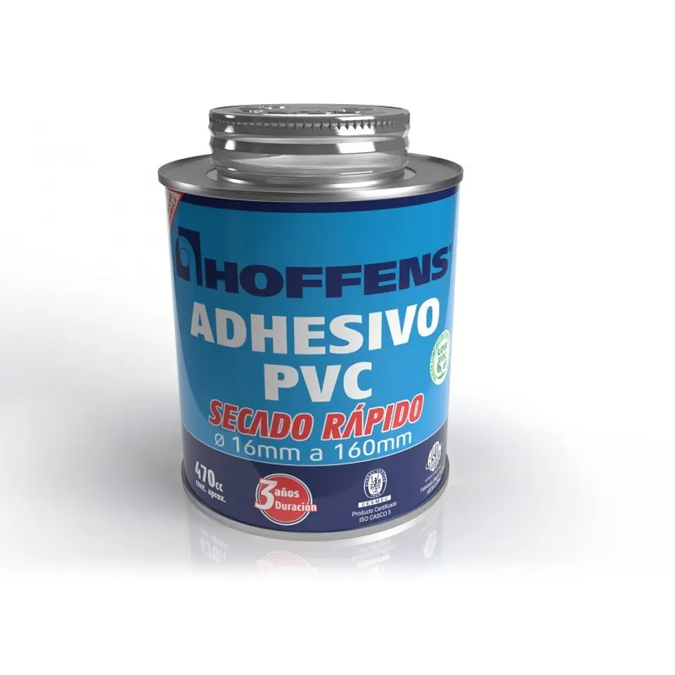 ADHESIVO PVC HOFFENS 470 CC. C/PINCEL 51641 1