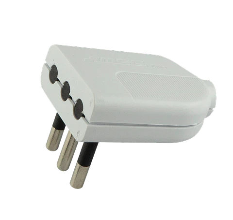 0300MV0241 ENCHUFE MACHO CONV.2P+T 10 A BLANCO