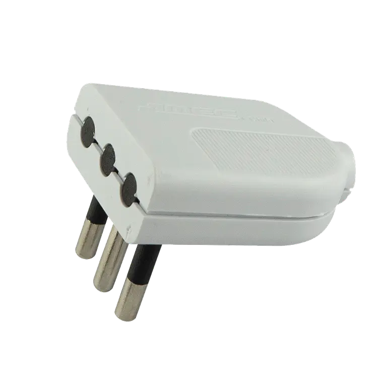 0300MV0241 ENCHUFE MACHO CONV.2P+T 10 A BLANCO 1