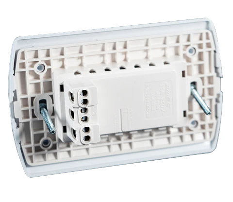 ENCHUFE MEC DOBLE EMB.ARIS PRO BLANCO 0200AP0555