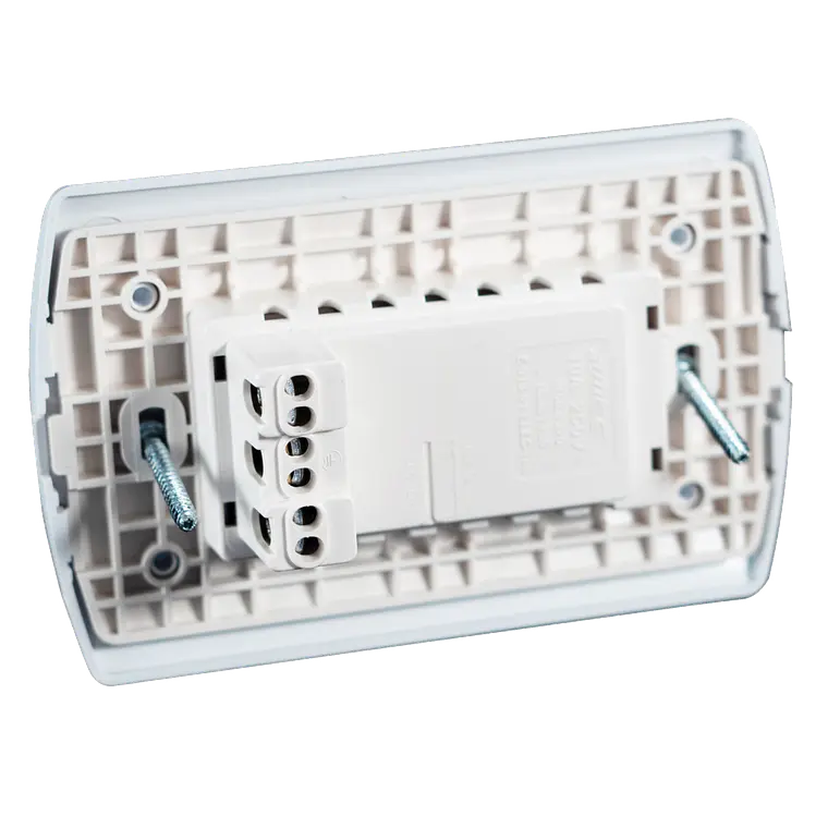 ENCHUFE MEC DOBLE EMB.ARIS PRO BLANCO 0200AP0555 1