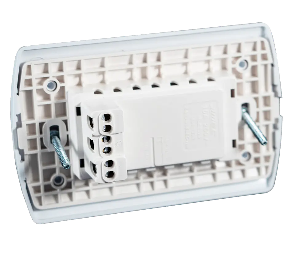 ENCHUFE MEC DOBLE EMB.ARIS PRO BLANCO 0200AP0555 1