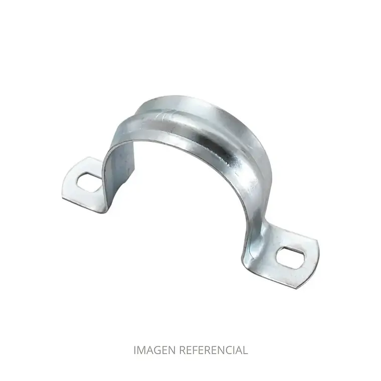 0800AC0068 ABRAZADERA 2 PATAS METALICA 20 MM. ELEC 1