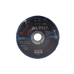 DISCO DESBASTE ACERO INOX. ALPHA 4.1/2
