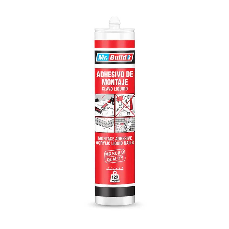 ADHESIVO MONTAJE MR BUILD 280 ML ADHMON285007 1