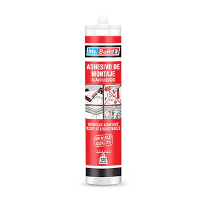 ADHESIVO MONTAJE MR BUILD 280 ML ADHMON285007