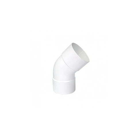 CODO TUBO BAJADA BLANCO 80 MM. 45" HH 64042/346008