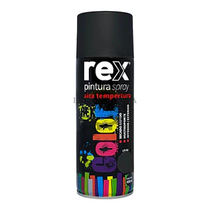 SPRAY REX ALTA TEMP.NEGRO 400 ML.60035