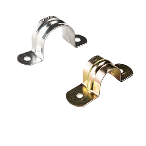 0800AC0007 ABRAZADERA 2 PATAS METALICA 16 MM.ELECT