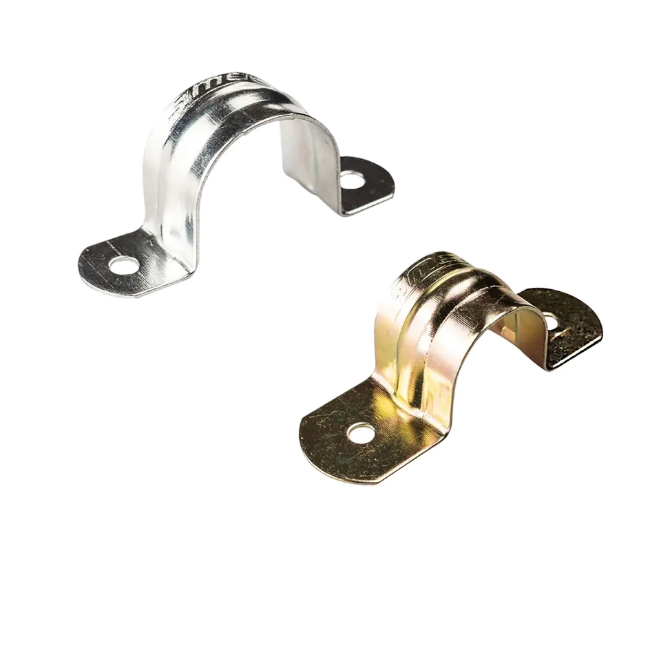 0800AC0007 ABRAZADERA 2 PATAS METALICA 16 MM.ELECT 1