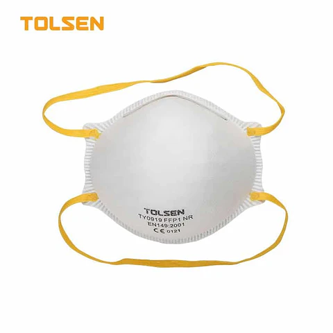 MASCARILLA POLVO DESECHABLE TOLSEN 45054 3UN