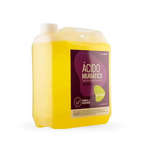 ACIDO MURIATICO PASSOL 5LT 101512006