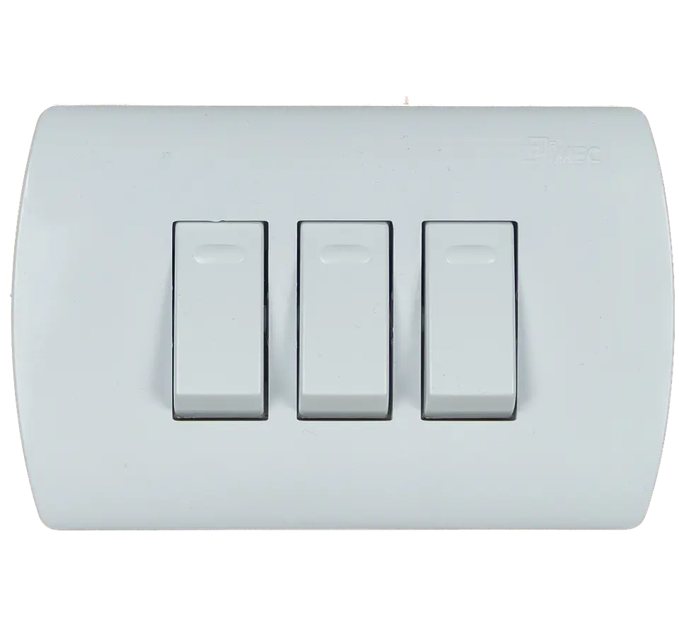 0100IA0263 INTERRUPTOR MEC EMB. 9/32 10 A.BLANCO 1