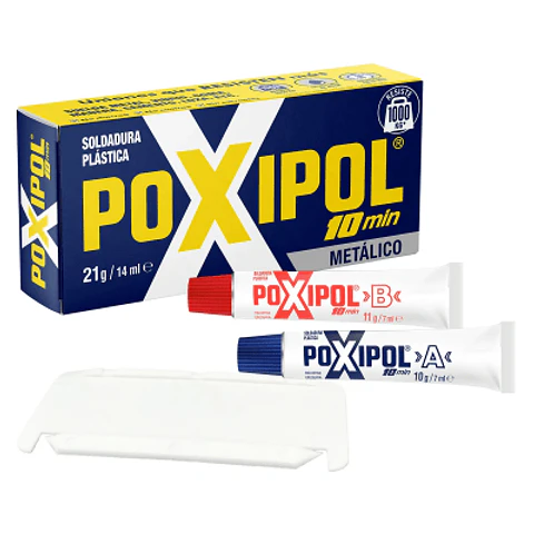 POXIPOL METALICO AZUL 14 ML. 0111012