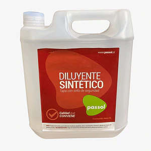 DILUYENTE SINTETICO PASSOL 5 LT.0109001