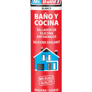SILICONA MR.BUILD BLANCA C/FUNGICIDA 280 ML ADHSIL096052