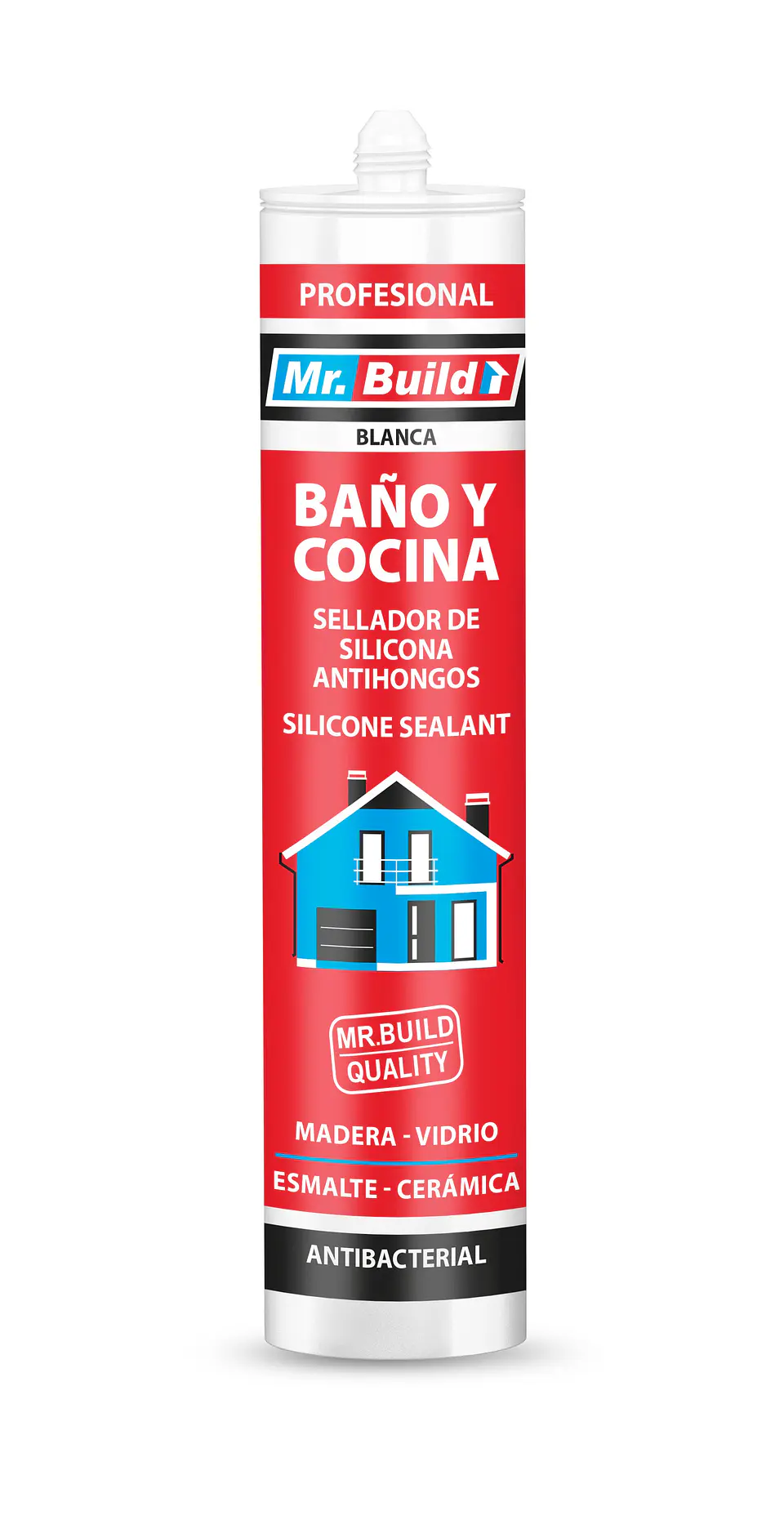 SILICONA MR.BUILD BLANCA C/FUNGICIDA 280 ML ADHSIL096052 1