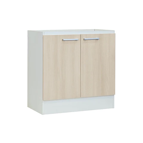 MUEBLE LAVAPL MOBIKIT 80 CM 2P BCO ACACIA 1209172