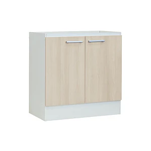 MUEBLE LAVAPL MOBIKIT 80 CM 2P BCO ACACIA 1209172