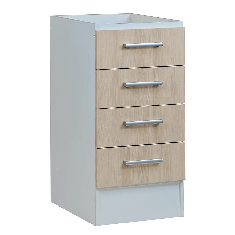MUEBLE LAV. 40CM 4 CAJONES ACACIA BASE.102 1209171 1