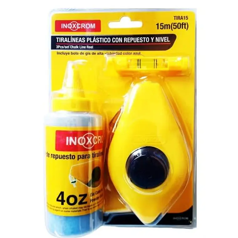 TIZADOR INOXCROM 15MT.C/TIZA TIRA15 1