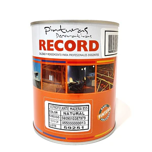 VITRIFICANTE RECORD MADERA INCOLORO 1/4GL.560901038797