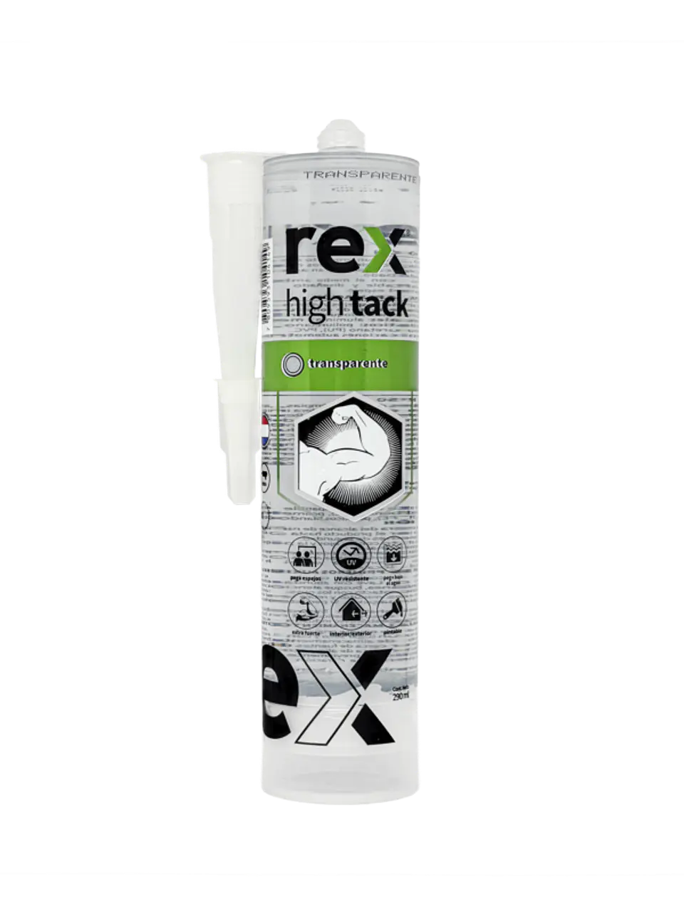 ADHESIVO ULTRA FUERTE HIGH TACK REX TRANSP. 290 ML 30215 1