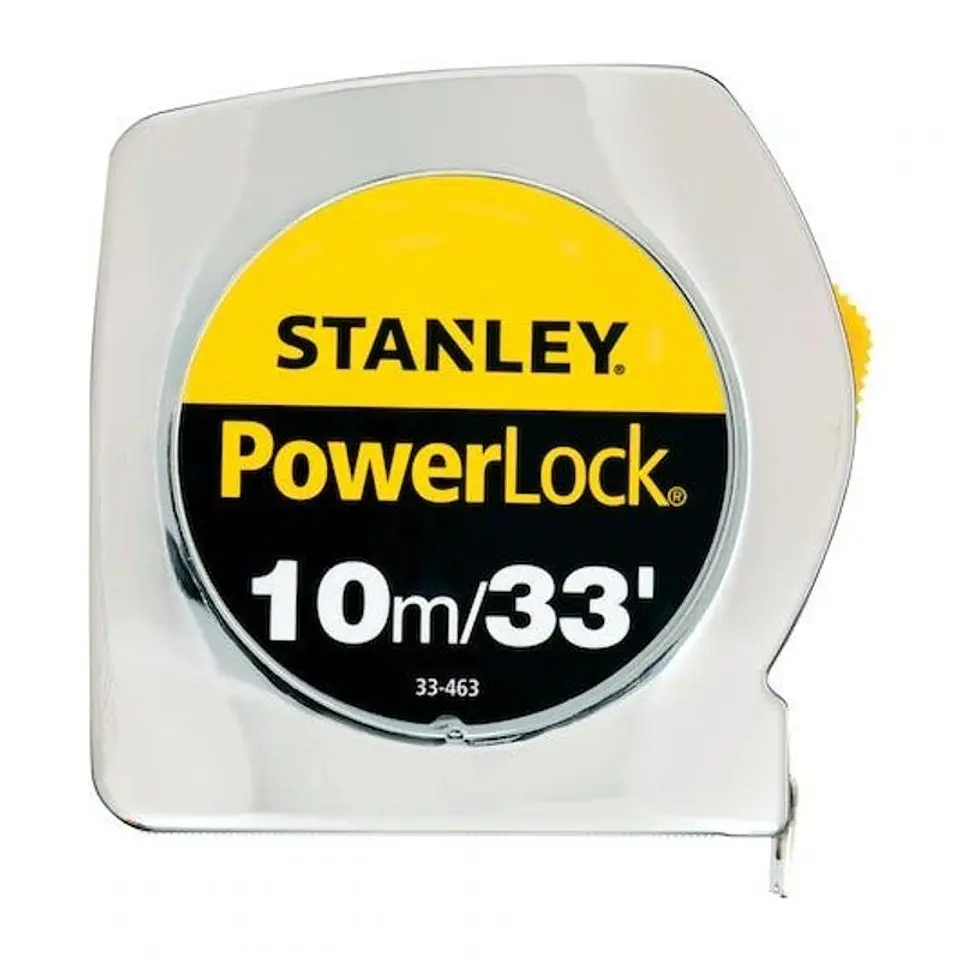 HUINCHA STANLEY POWERLOK  1.0 X 10 MT. 33-463 1